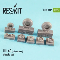 UH-60 (all versions) wheels 1/35 Reskit RS35-0007