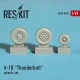 Resin wheels set A-10 Thunderbolt Fairchild Republic 1/48 Reskit RS48-0002 Resin wheels set A-10 Thunderbolt Fairchild Republic 1/48 Reskit RS48-0002