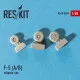 Northrop F-5 A/B Freedom fighter wheels set 1/48 Reskit RS48-0004