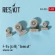 Resin wheels set for Grumman F-14 A/B Tomcat 1/48 Reskit RS48-0006