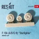 Resin wheels set for F-104 A/B/C/D Starfighter 1/48 Reskit RS48-0008