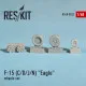 Resin wheels set for McDonnell F-15 (C/D/J/N) Eagle 1/48 Reskit RS48-0022