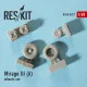Dassault Mirage III (A) wheels set 1/48 Reskit RS48-0027