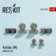 Resin wheels set for Dassault Rafale (M) 1/48 Reskit RS48-0033