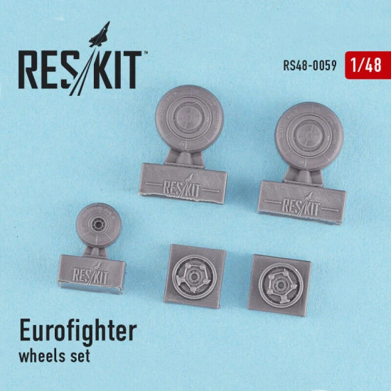 Wheels Set For Eurofighter Typhoon 1/48 Reskit RS48-0059