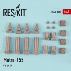 Matra-155 (4 pcs) 1/48 Reskit RS48-0060