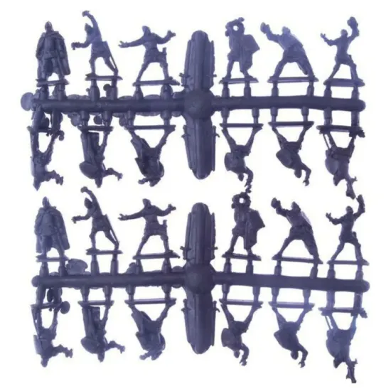 Us Stock Mars Figures 72057 - 1/72 Teutonic Foot Knight I Half Of The Xv Century, Model