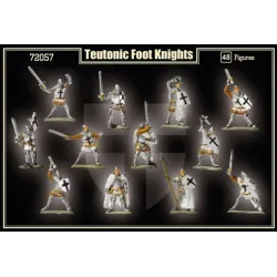 Us Stock Mars Figures 72057 - 1/72 Teutonic Foot Knight I Half Of The Xv Century, Model