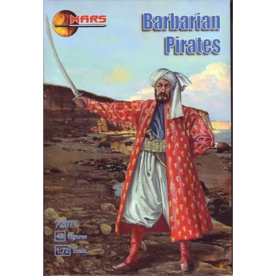 Mars Figures 72071 - 1/72 Barbarian Pirates, scale plastic model kit
