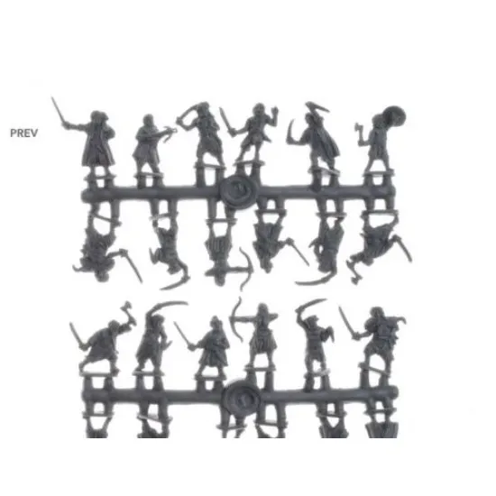 Mars Figures 72071 - 1/72 Barbarian Pirates, scale plastic model kit