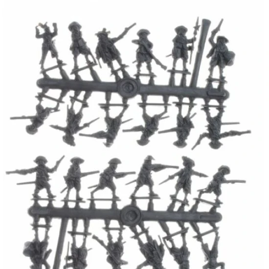 Mars Figures 72078 - 1/72 French Dismount Dragoons, scale plastic model kit