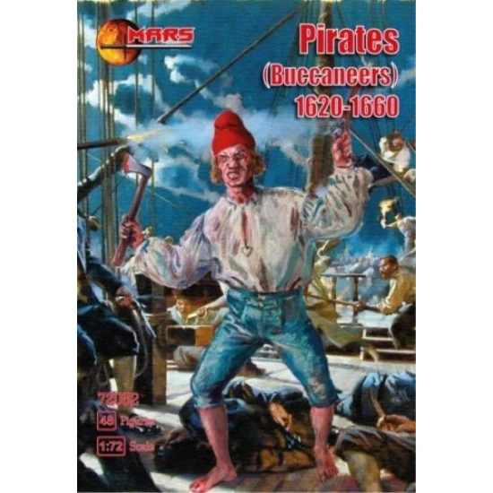Mars Figures 72082 - 1/72 Pirates (Buccaneers) 1620-1660, scale plastic model