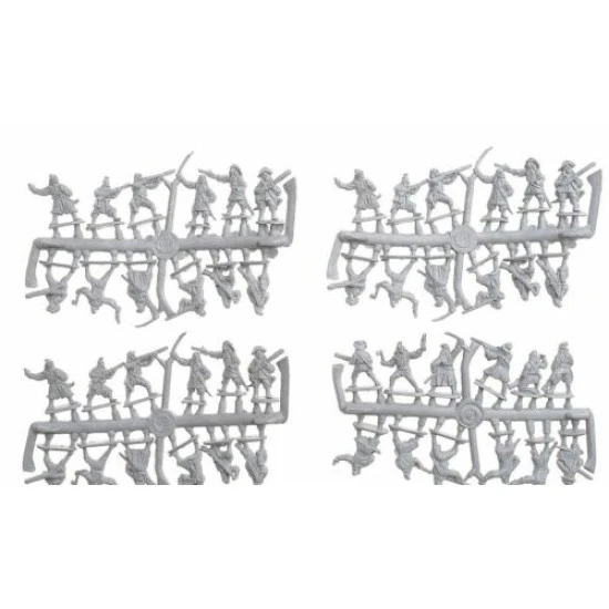 Mars Figures 72082 - 1/72 Pirates (Buccaneers) 1620-1660, scale plastic model