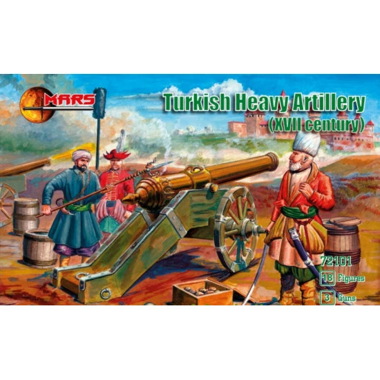 Mars Figures 72101 - 1/72 Turkish Heavy Artillery, XVII Century, model kit