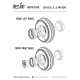 Wheels Set For CH-53 (G, E, J) MH-53M 1/48 Reskit RS48-0063