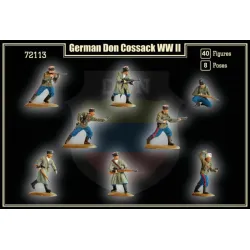Us Stock Mars Figures 72113 - 1/72 German Don Cossack Wwii, Scale Plastic Model Kit