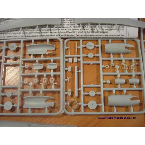 Antonov An-74T cargo aircraft 1/144 Amodel 1434