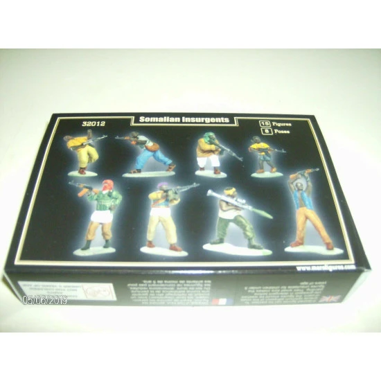 Mars Figures 32012 - 1/32 Somalian Insurgents, scale plastic model kit