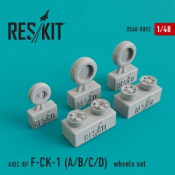 AIDC IDF F-CK-1 A/B/C/D Wheel Set 1/48 Reskit RS48-0092