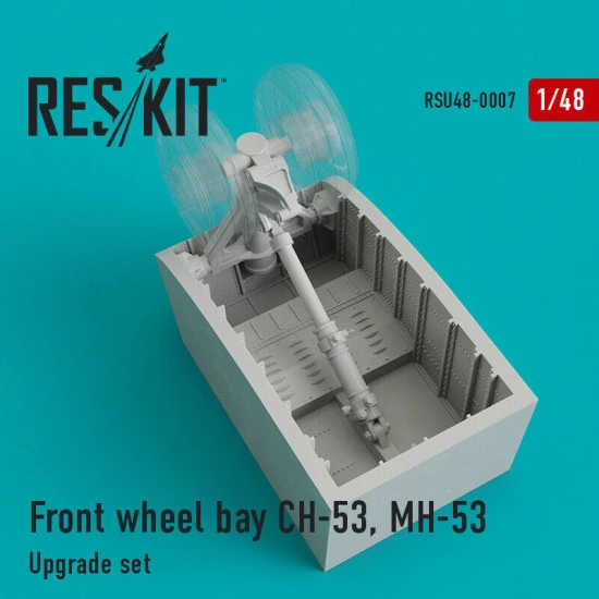 Front wheel bay CH-53, MH-53 1/48 Reskit RSU48-0007