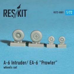 Grumman A-6 Intruder EA-6 Prowler wheels set 1/72 Reskit RS72-0001
