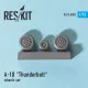 Fairchild Republic A-10 Thunderbolt wheels set 1/72 Reskit RS72-0002