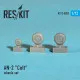 Antonov AN-2 Colt wheels set 1/72 Reskit RS72-0003