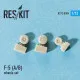 Northrop F-5 A/B Freedom fighter wheels set 1/72 Reskit RS72-0004