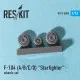 Lockheed F-104 (A/B/C/D) Starfighter wheels set 1/72 Reskit RS72-0008