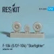 Lockheed F-104 E CF-104 Starfighter wheels set 1/72 Reskit RS72-0009