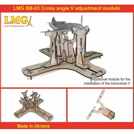 Us Stock Lmg Bb-03 - 1/72 - 1/32 Cross Angle V Adjustment Module For Lmg Bb-01, Tool