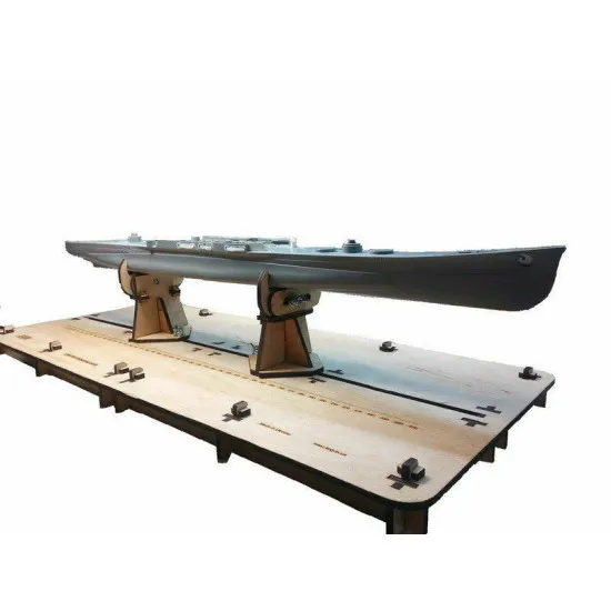 LMG BB-06 Ship building berth for plastic model kits, Laser Model Graving