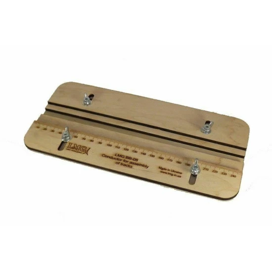 LMG BB-08 Conductor for assembly of tracks for plastic model kit, Laser Graving