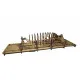 LMG BB-09 Sailboat building berth for plastic model kit, Laser Model Graving