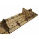 LMG BB-09 Sailboat building berth for plastic model kit, Laser Model Graving
