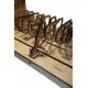 LMG BB-09 Sailboat building berth for plastic model kit, Laser Model Graving