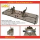 LMG BB-11 Ship building berth mini for plastic model kit, Laser Model Graving