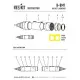 Resin rocket launcher B-8M1 (2 pcs) 1/72 Reskit RS72-0013