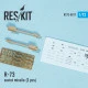 Resin R-73 soviet missile (4 pcs) 1/72 Reskit RS72-0017