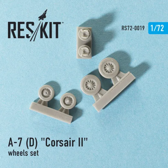 LTV A-7 Corsair II wheels set 1/72 Reskit RS72-0019