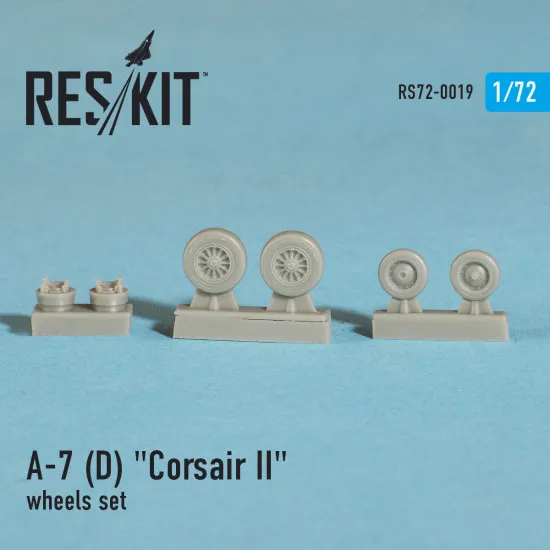 LTV A-7 Corsair II wheels set 1/72 Reskit RS72-0019