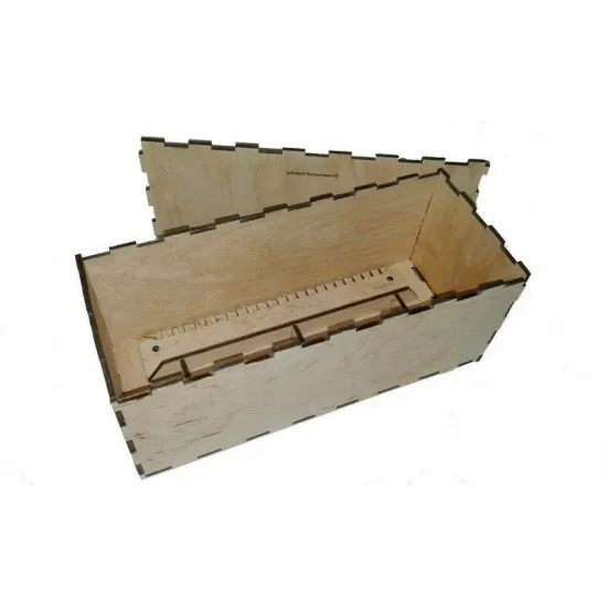 LMG BB-19 Transport box for AFV for plastic model kits, Laser Model Graving