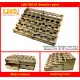 LMG WO-01 Stand for paint, size is 360 x 270 x 130, storage shelf of two parts