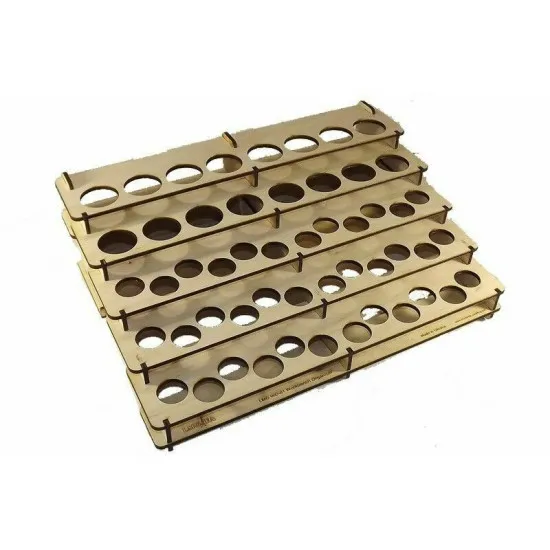 LMG WO-01 Stand for paint, size is 360 x 270 x 130, storage shelf of two parts