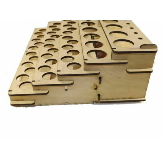 LMG WO-01 Stand for paint, size is 360 x 270 x 130, storage shelf of two parts