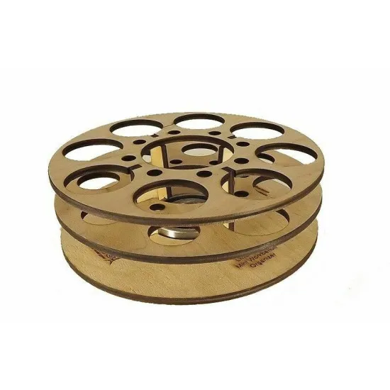 LMG WO-03 Stand for paint rotary for 8 containers, Laser Model Graving, shelf