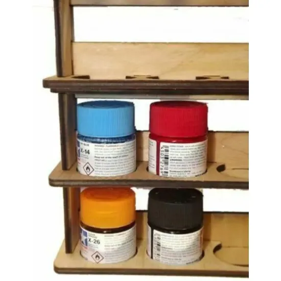 Us Stock Lmg Wo-06 Wall-mounted Paint Module 40/35 Mm, Laser Model Graving, Storage Shelf