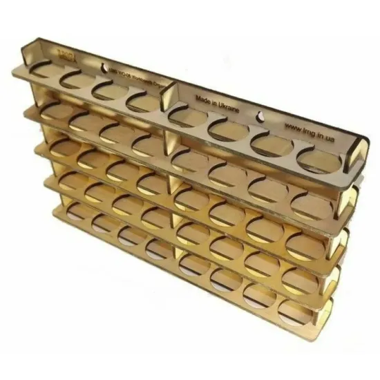 Us Stock Lmg Wo-06 Wall-mounted Paint Module 40/35 Mm, Laser Model Graving, Storage Shelf