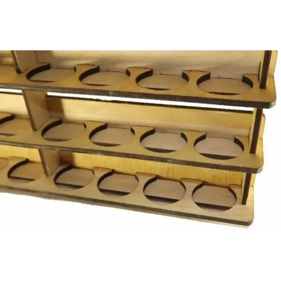 Us Stock Lmg Wo-06 Wall-mounted Paint Module 40/35 Mm, Laser Model Graving, Storage Shelf