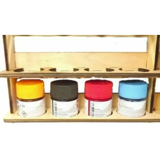 Us Stock Lmg Wo-06 Wall-mounted Paint Module 40/35 Mm, Laser Model Graving, Storage Shelf